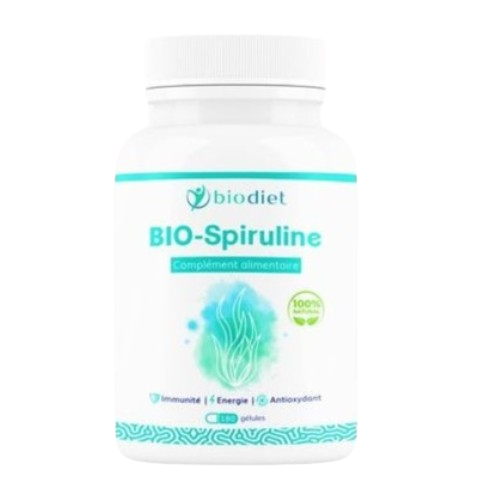 Bio Spiruline 400mg - 180 gélules - biodiet