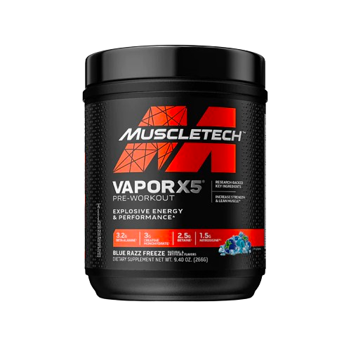 vapor x5 pre-workout - 272g - muscletech