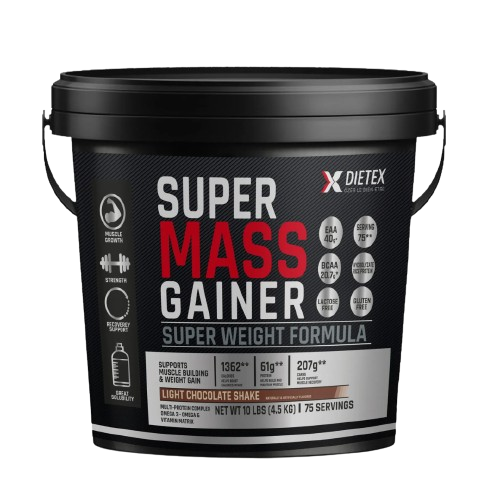 SUPER MASS GAINER – 4.5KG - Dietex