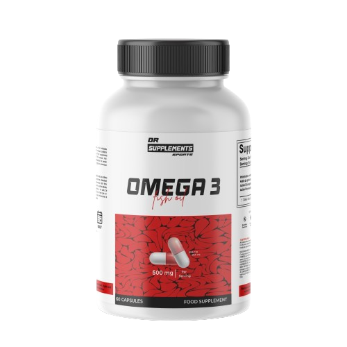 Omega 3 Fish Oil 500mg - 60 capsules - Dr Supplements Sports