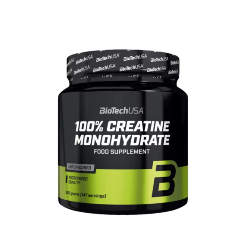 100% Creatine Monohydrate - 500gr - BiotechUSA