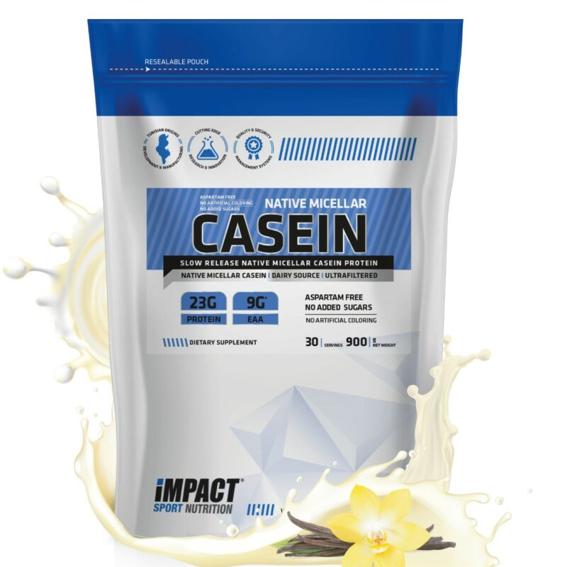 Native Micellar Casein 900g - 30 Servings - Impact sport Nutrition