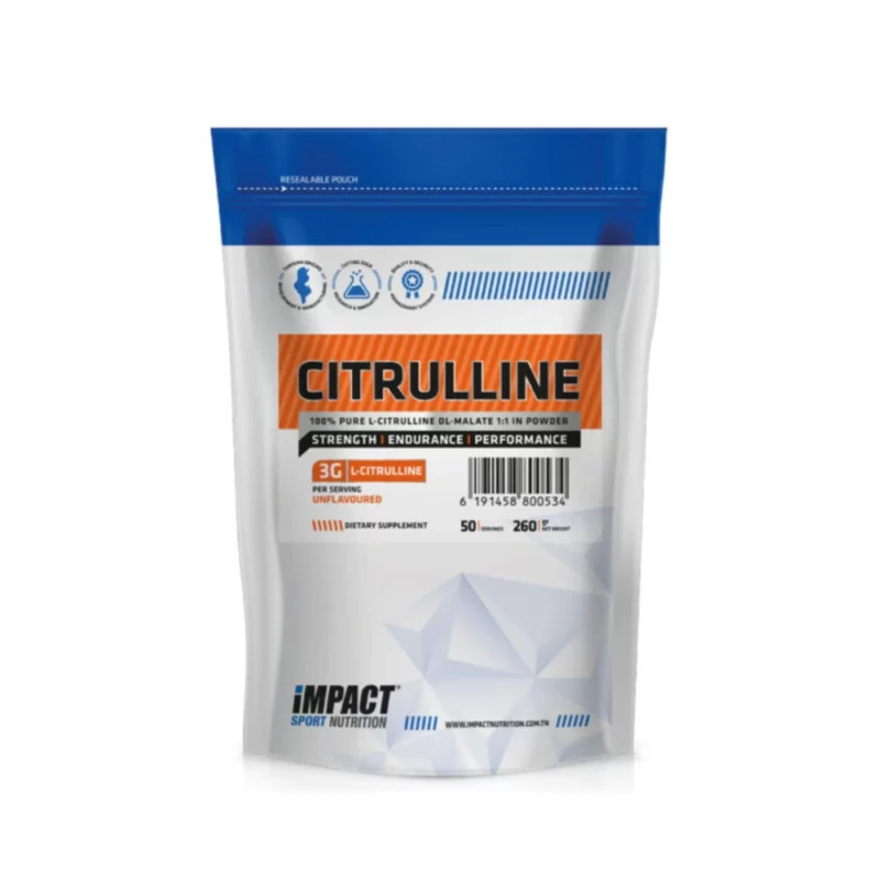 Citrulline - 260gr - 50 servings - Impact Sport Nutrition