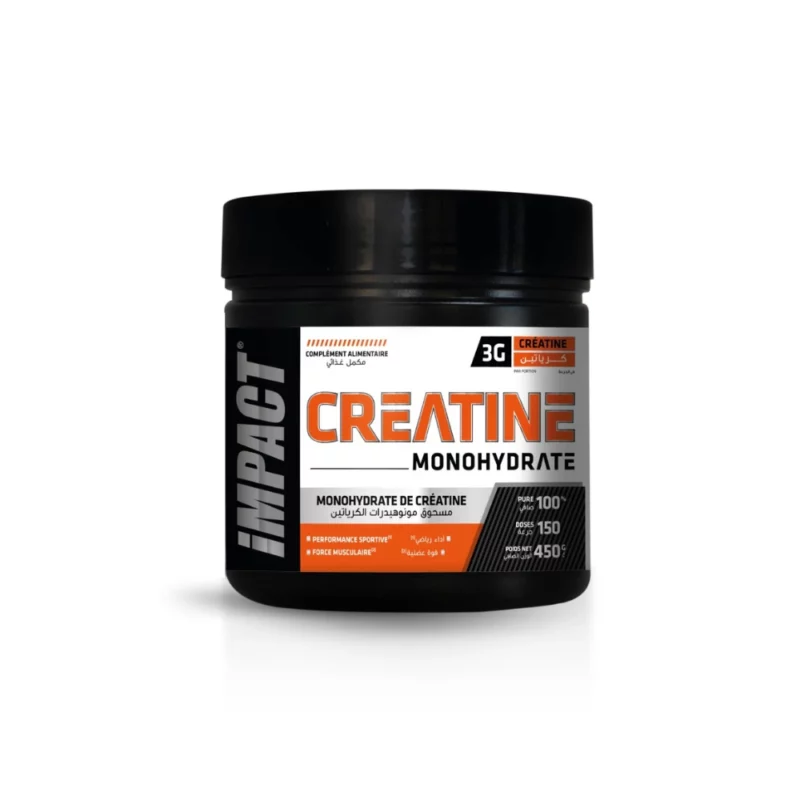 Creatine Monohydrate - 450 gr  - impact sport nutrition