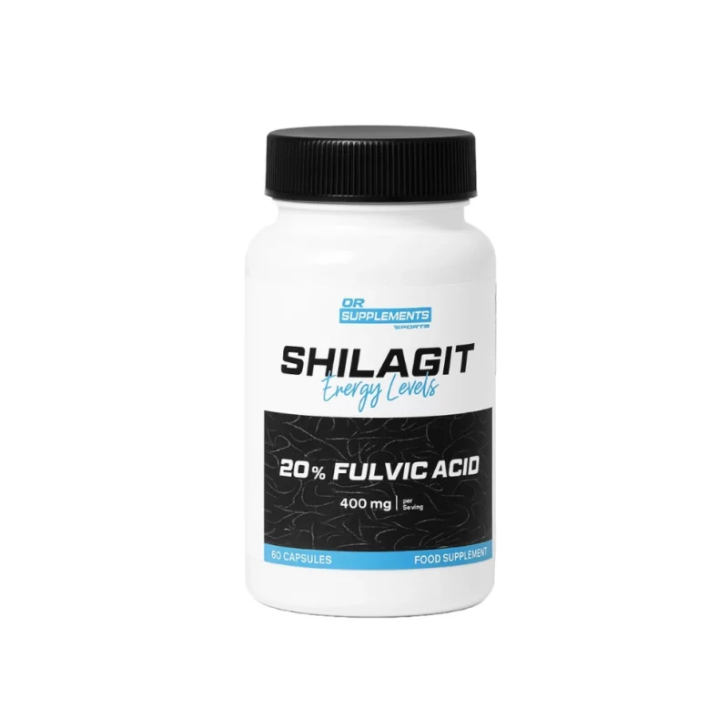 Shilajit 20% Fulvic acid 400mg - 60 capsules - Dr Supplements