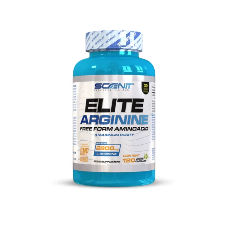 Elite Arginine 2800 mg - 120 capsules -  Acides Aminés - Scenit