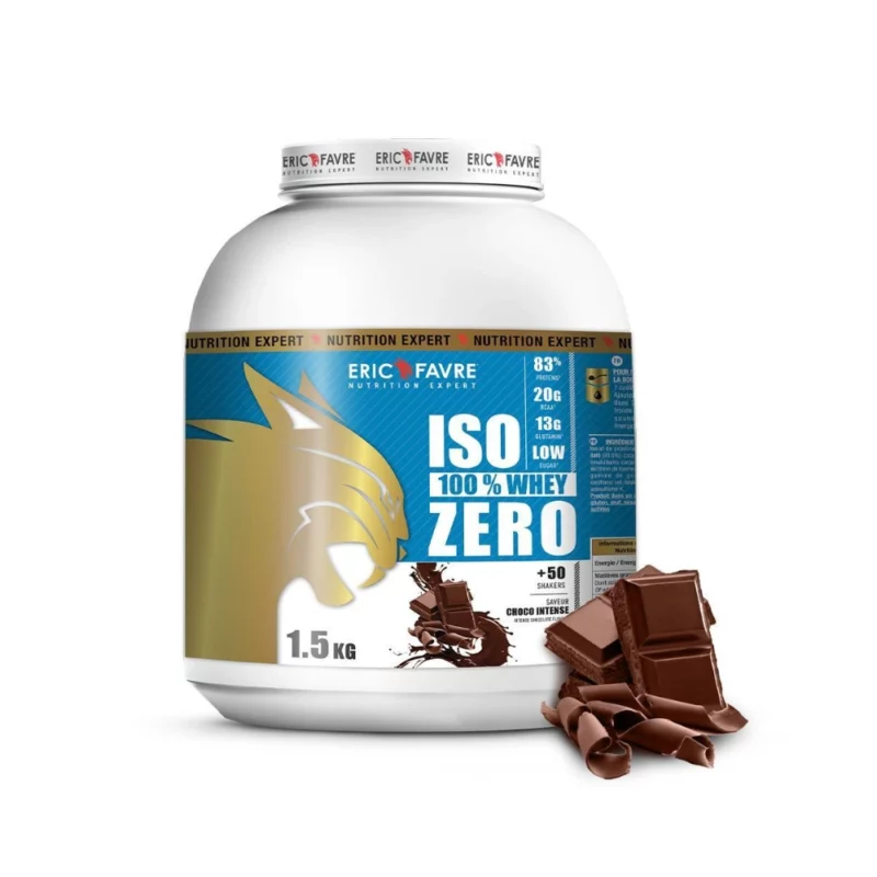 Iso Zero 100% Whey Protéine Eric Favre