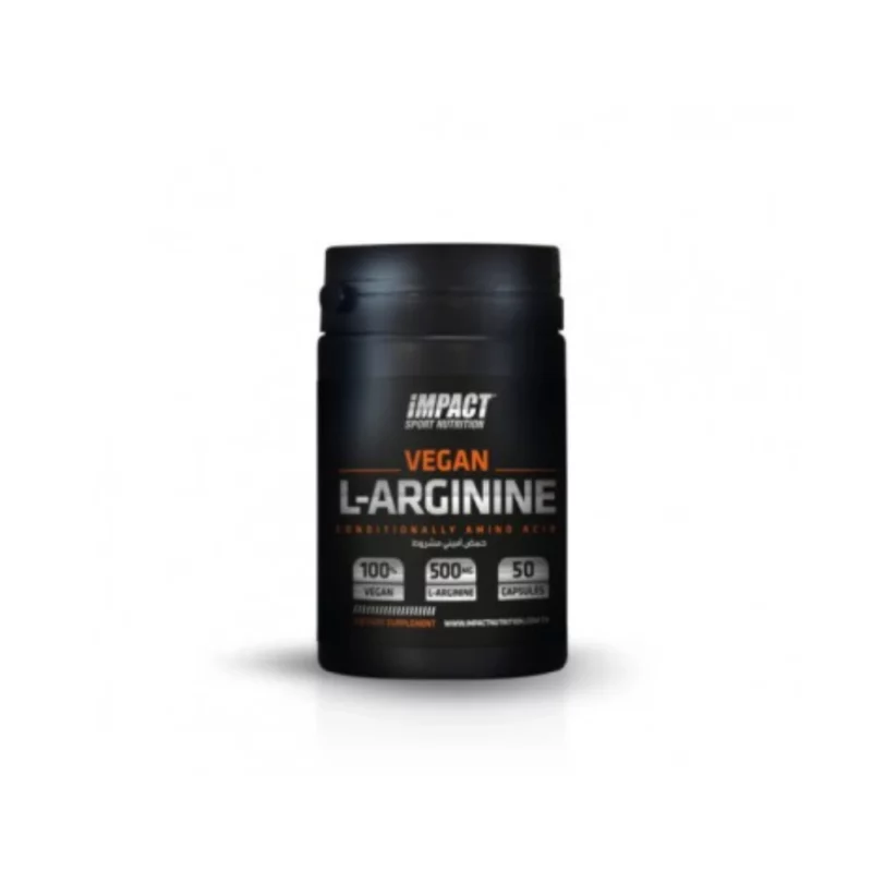 L-ARGININE – 50 Gélules | 25 Servings - Impact Sport Nutrition