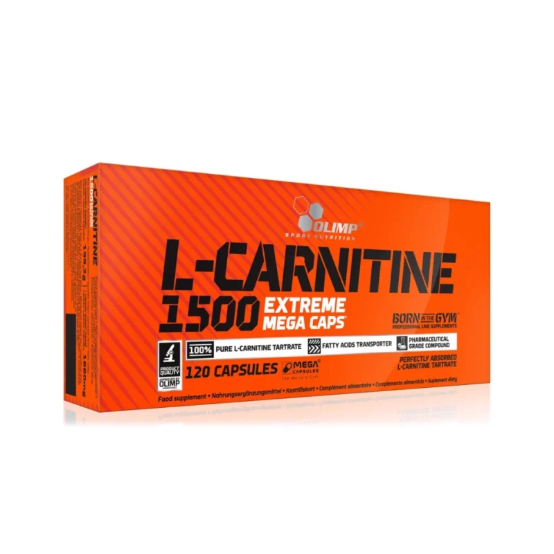L-Carnitine 1500 Extreme Mega Caps - 120 Capsules