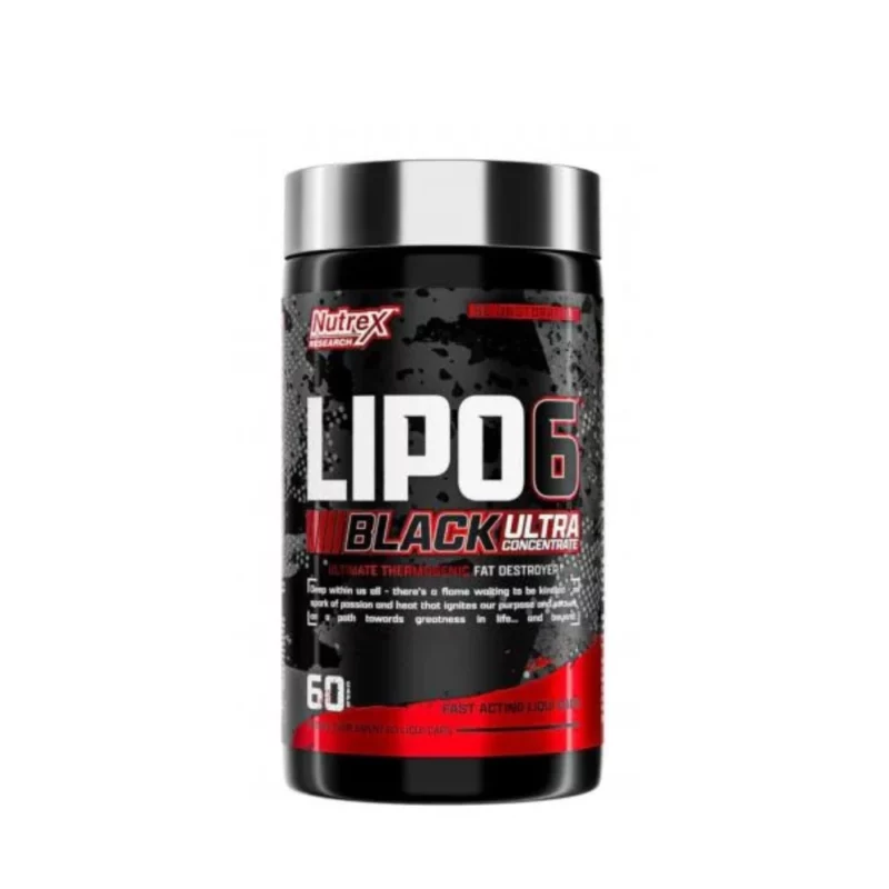 Nutrex Lipo 6 Black – Ultra Concentrate – 60 caps