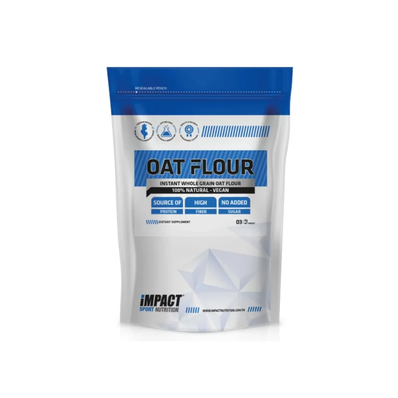 Oat Flour - 500g - Impact Nutrition