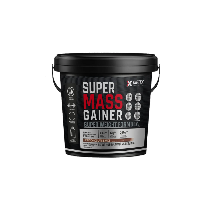 SUPER MASS GAINER – 4.5KG - Dietex