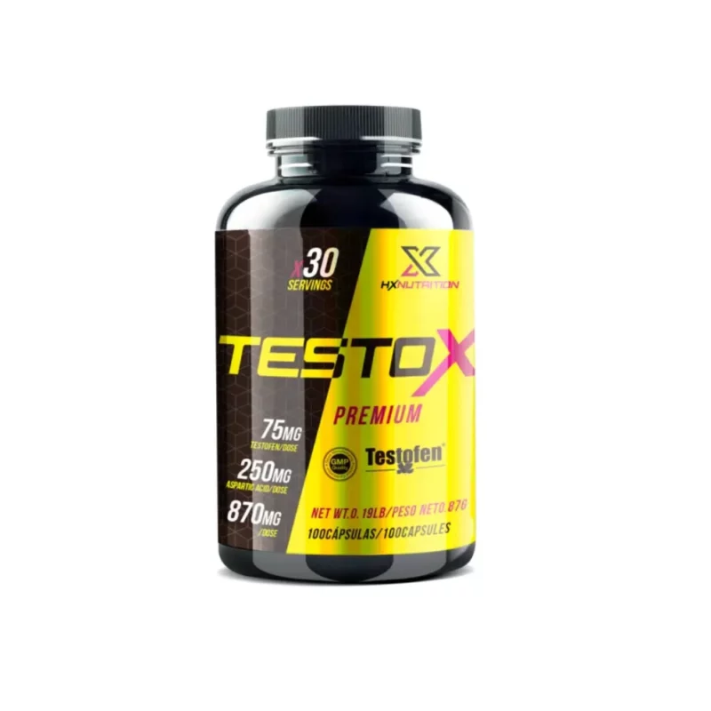 Testo XT10 TESTOFEN®+DAA+MACA - 100 CAPSULES