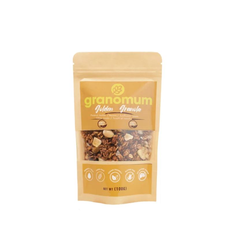 Golden Granola (100g) - Granomum