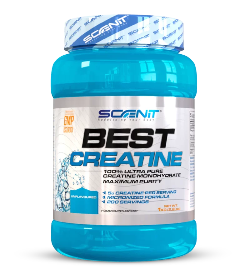 Best Creatine 100% Monohydrate - 1000 g - Scenit