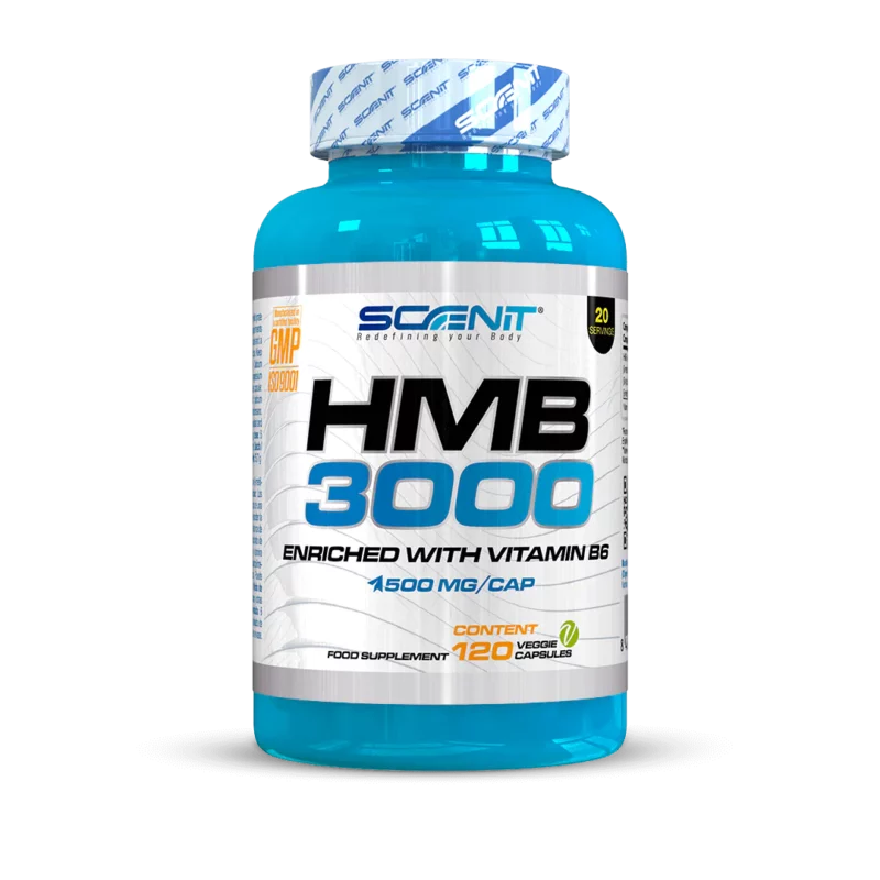 HMB 3000 + vitamine B6  - 120 capsules - SCENIT