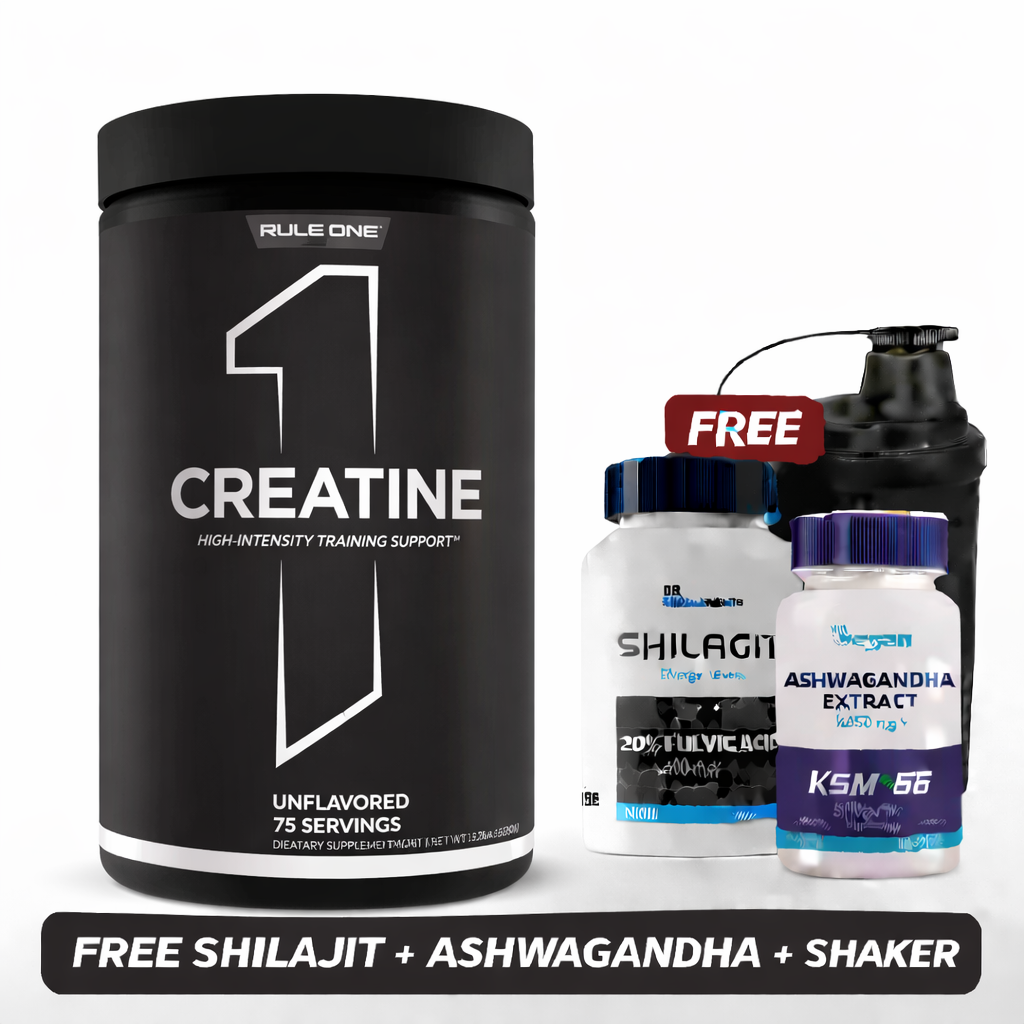 Creatine Micronized 75 serv -Unflavored 390gr - Rule one