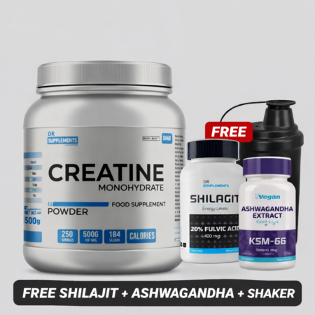 Creatine monohydrate pure - 500 gr - Dr Supplements Sports