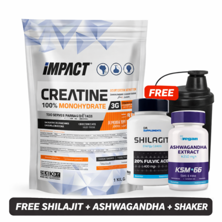 Creatine Monohydrate – 1kg – impact sport nutrition
