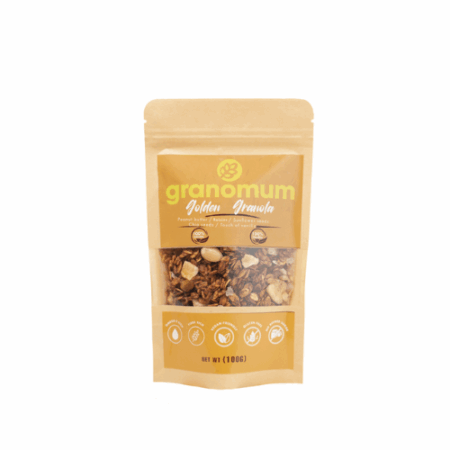 Golden Granola (100g) - Granomum