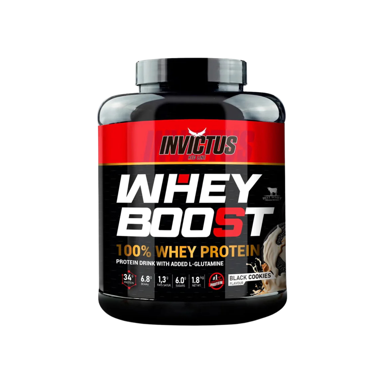 Whey Boost - 1.8 KG - Invictus Redline