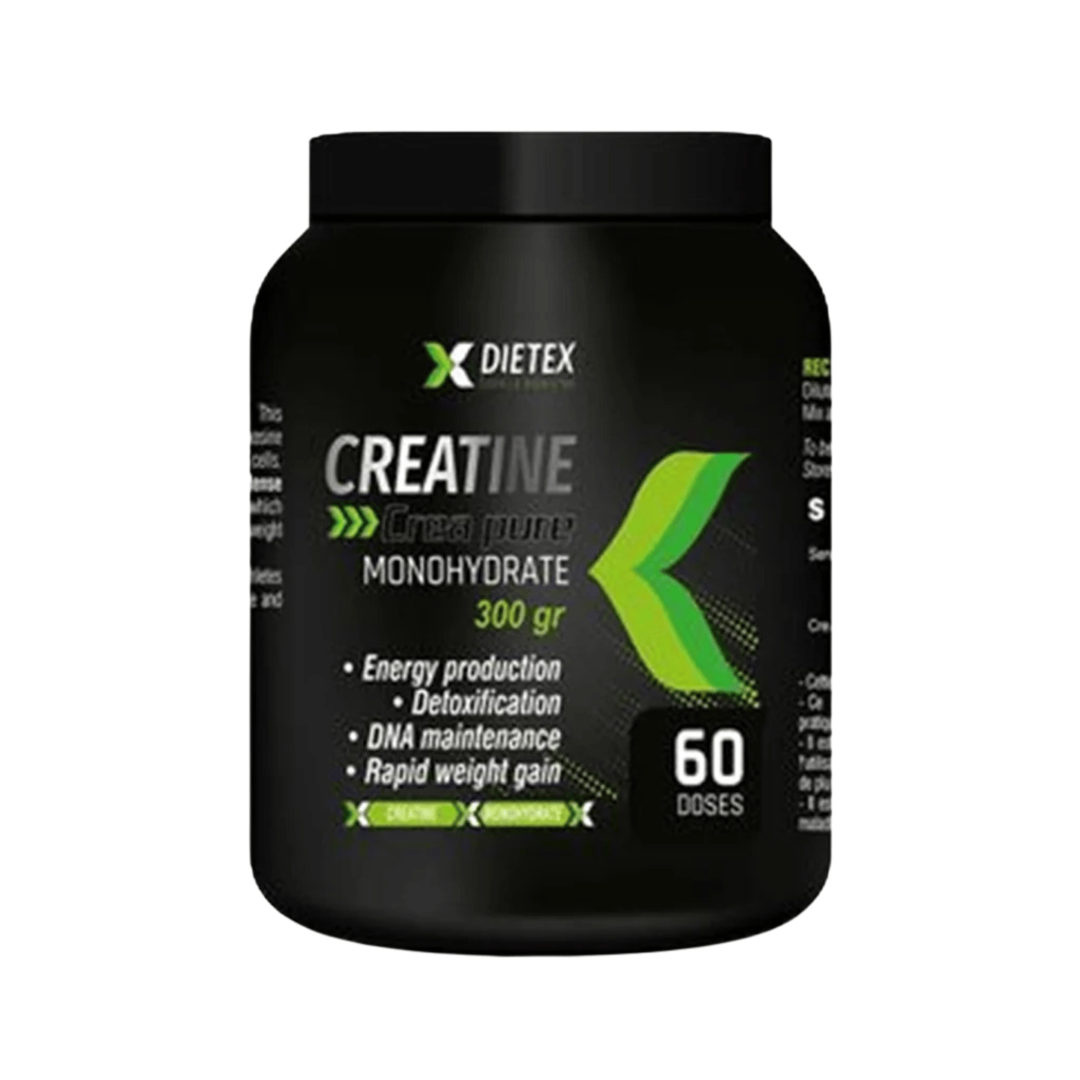 CREATINE CREAPURE – Boite de 300GR - DIETEX