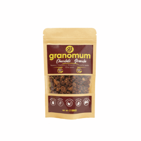 Chocolate Granola (100g) - Granomum