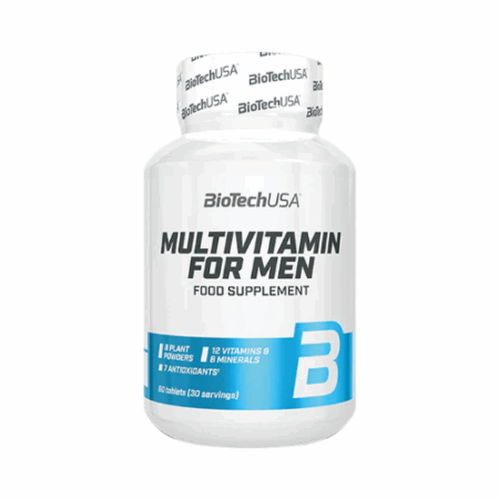 Multivitamin for Men - 60 tablets - BiotechUSA
