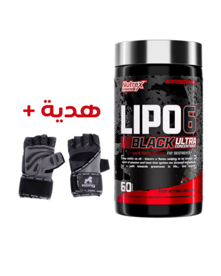 Nutrex Lipo 6 Black – Ultra Concentrate – 60 caps