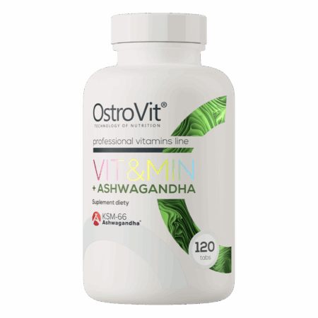 VIT&MIN + Ashwagandha - 120 tablets - OstroVit