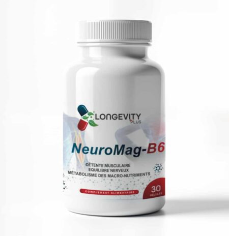 NeuroMag-B6 - 30 Gélules - Longevity Plus
